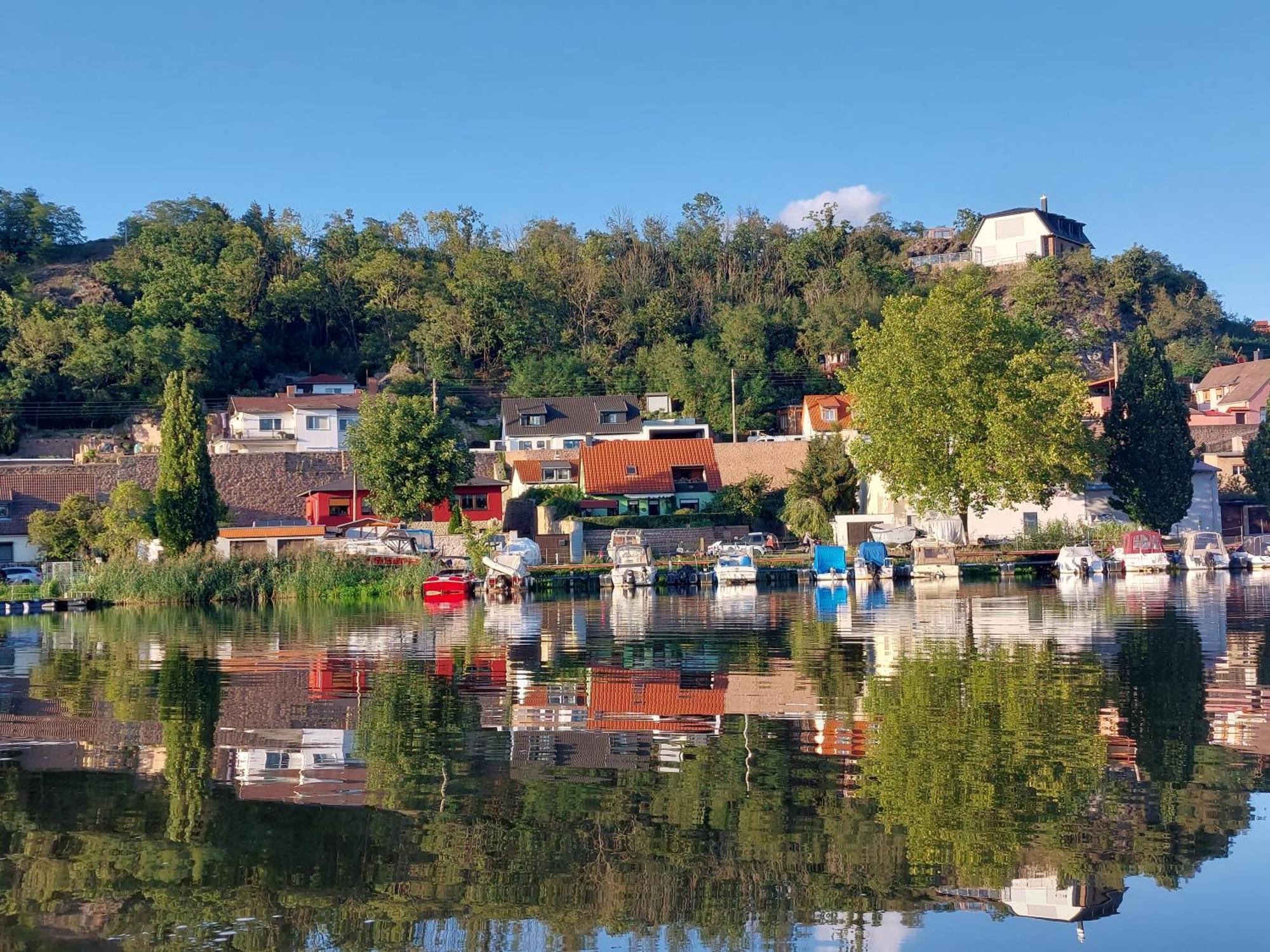 Ferienhaus Saaleblick Wettin Eksteriør bilde